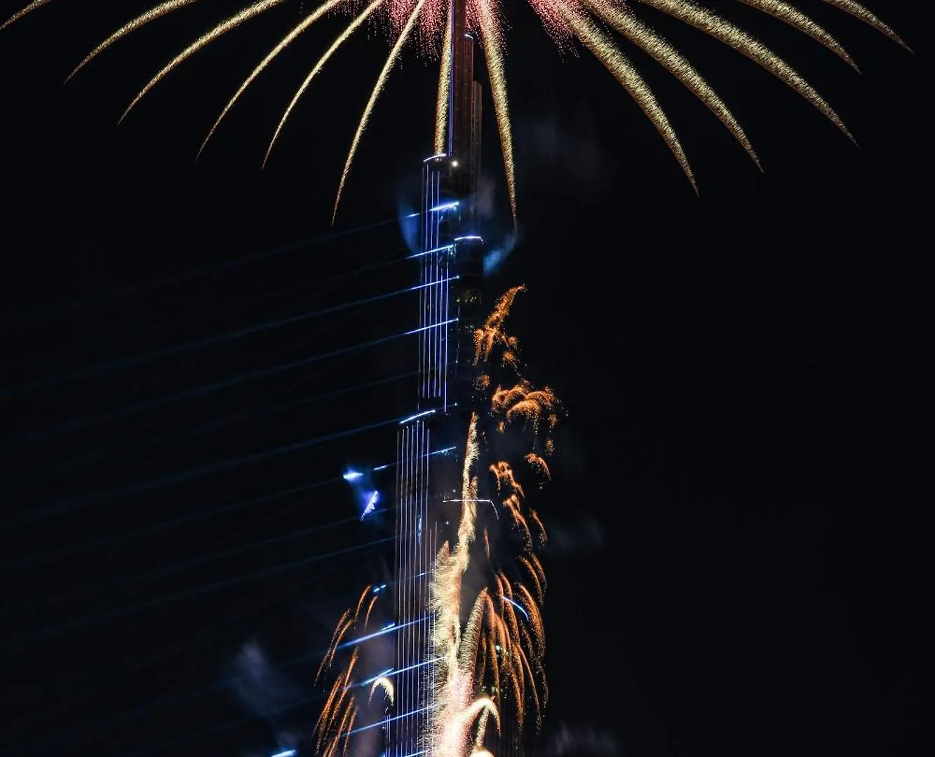 Apartament Exclusive Front Row Seats To Burj Khalifa Fireworks From Penthouse Level, Downtown Dubaj