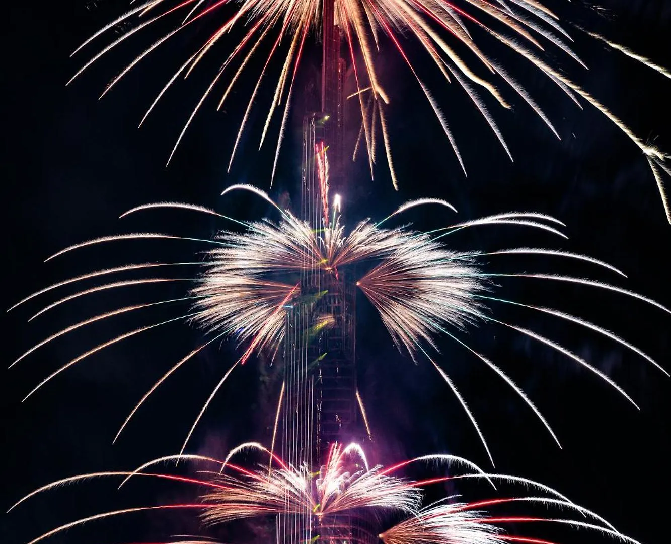 Apartament Exclusive Front Row Seats To Burj Khalifa Fireworks From Penthouse Level, Downtown Dubaj Zjednoczone Emiraty Arabskie